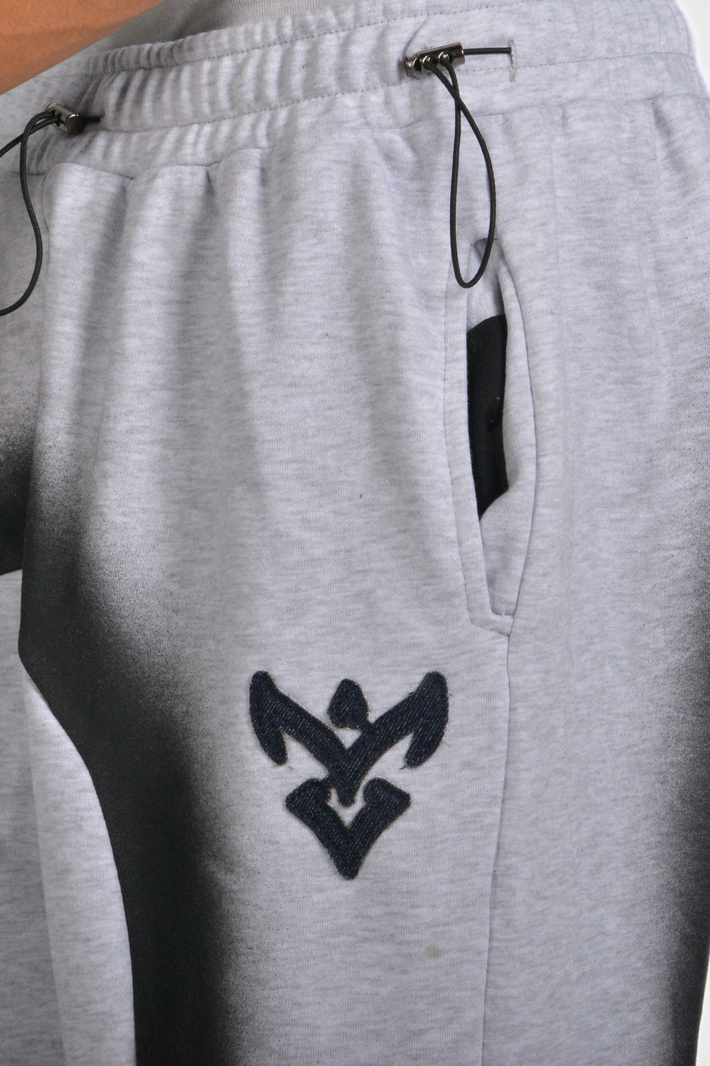 Pirooche Spray Effect Sweatpants – Relaxed Statement Fit