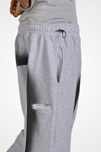Pirooche Spray Effect Sweatpants – Relaxed Statement Fit