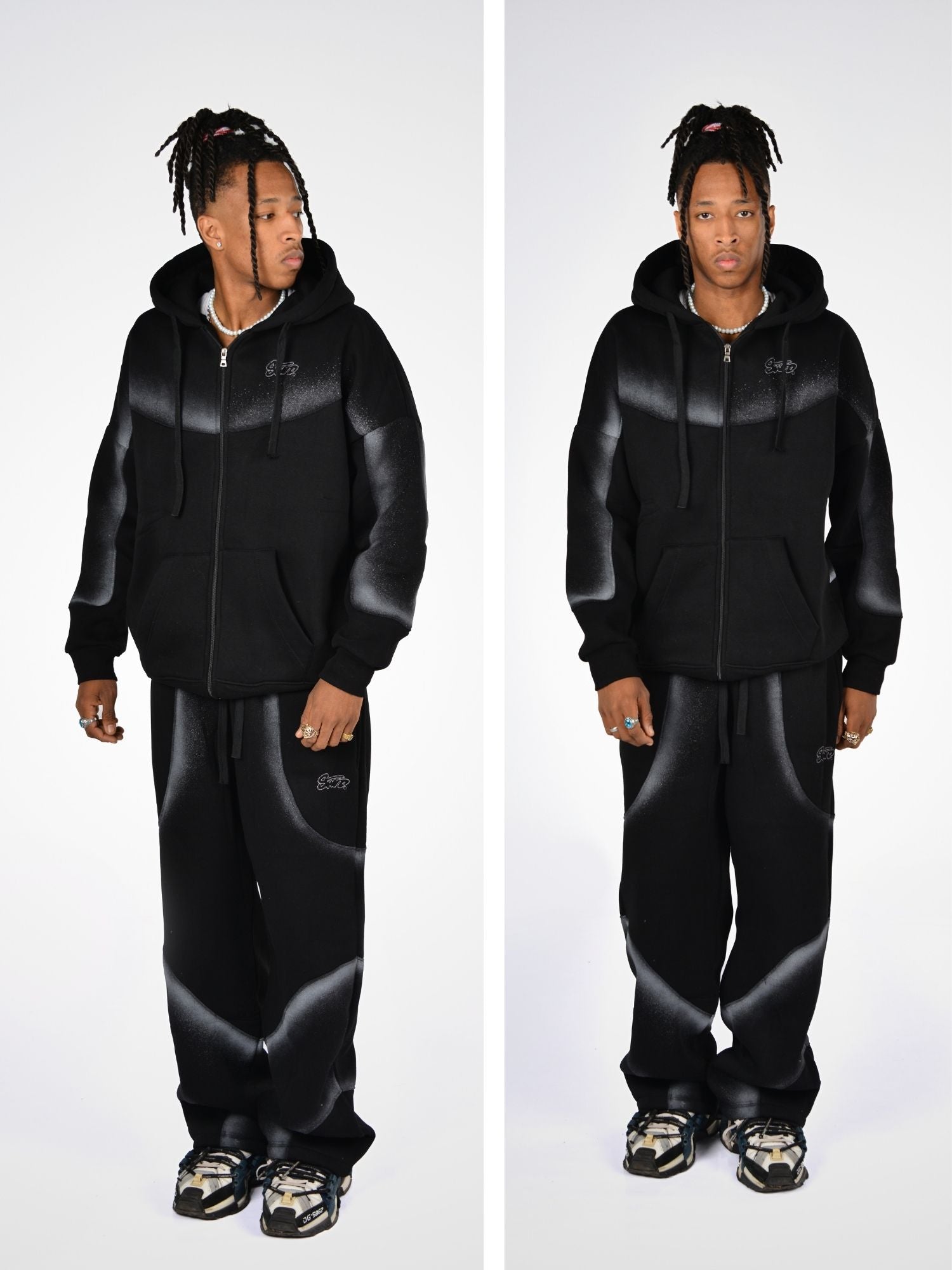 Hoodie & Jogging Oversize  –  Shadow Signature