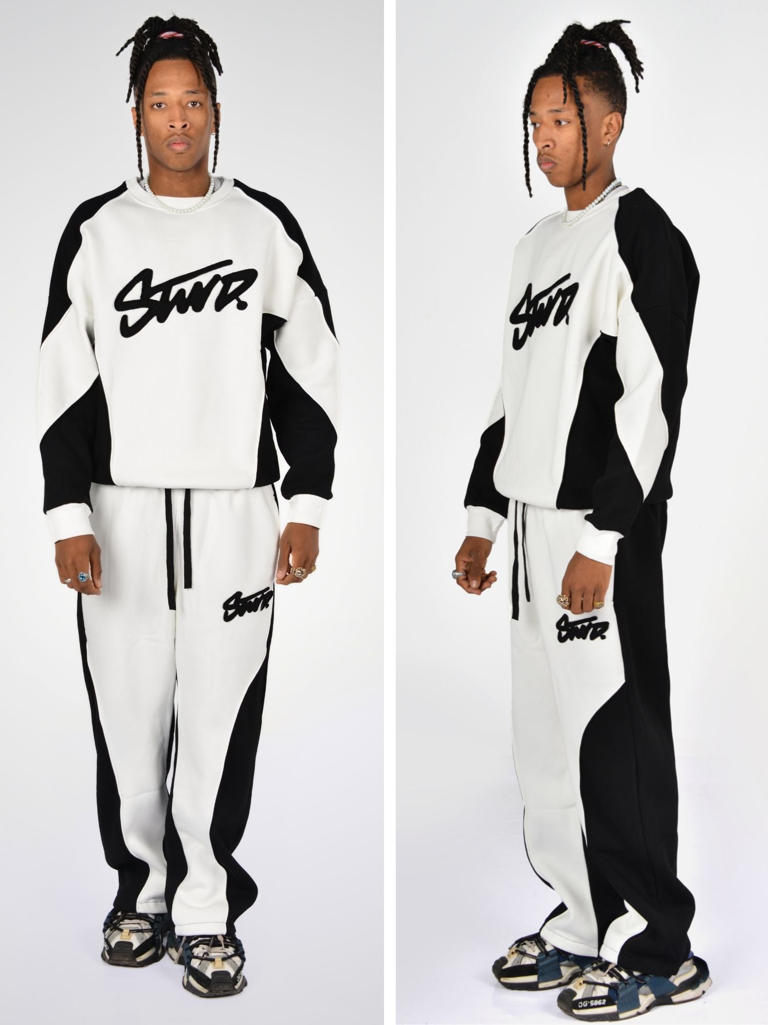 White Noise Set – Ensemble Hoodie & Jogger